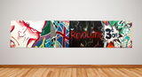 CRASH "Revolution" Triptych, 1985