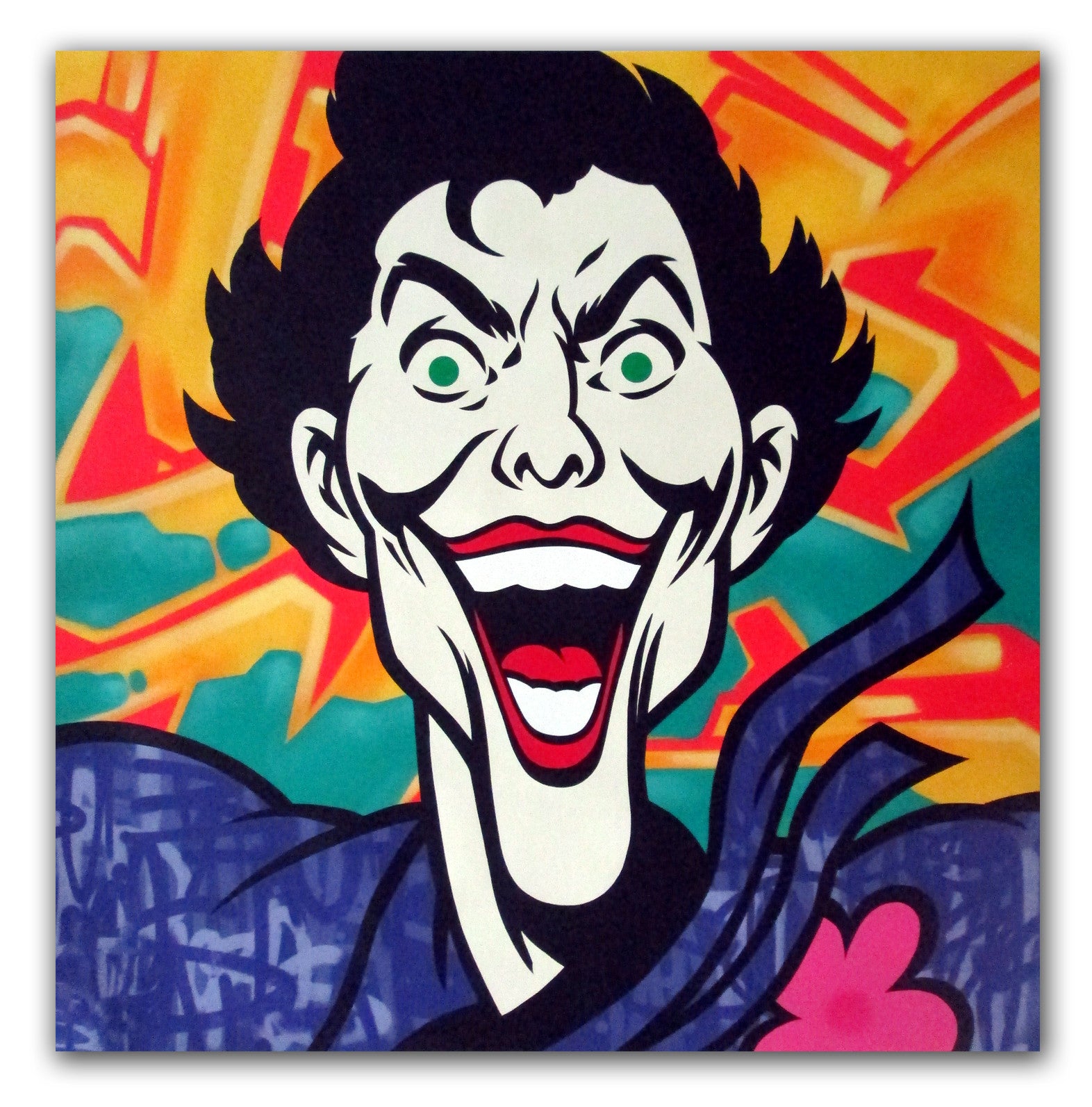 SEEN - "Joker" Aerosol on Canvas